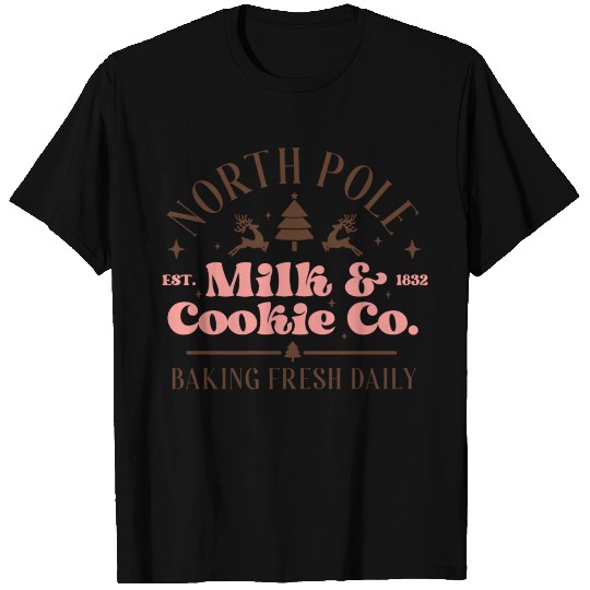 North Pole Milk Cookie Co tumblr green T Shirts