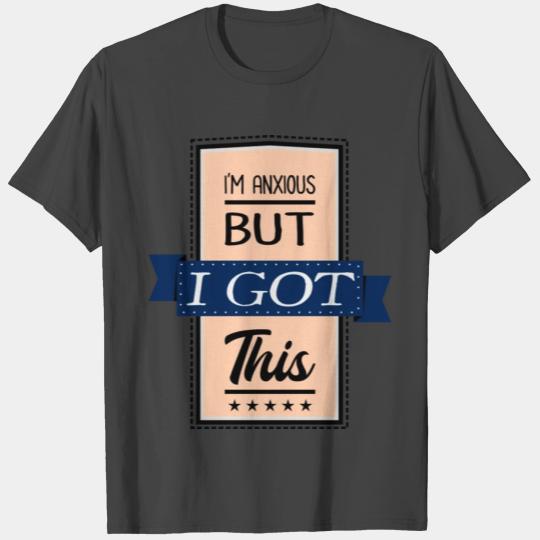 Im Anxious but I got this Vintage Style hipster T Shirts