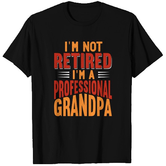 Professional Grandpa nostalgia T Shirts