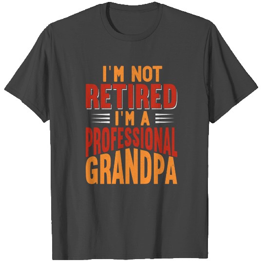 Professional Grandpa nostalgia T Shirts