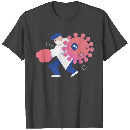 Health Care Professional Beating Coronavirus T Shirts