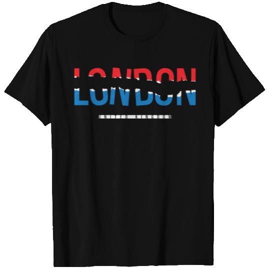 London United Kingdom red gift T Shirts