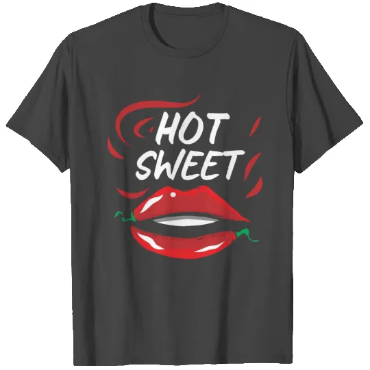 Red Hot Sweet Pepper Lips T Shirts