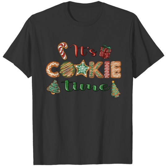 Retro Christmas Gingerbread T Shirts