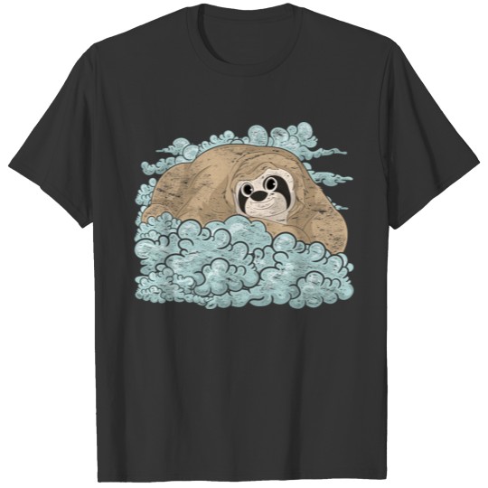 Tropical animal gift cute cloud sloth T Shirts