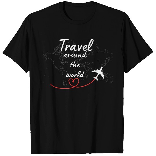 Travel around the world T Shirts