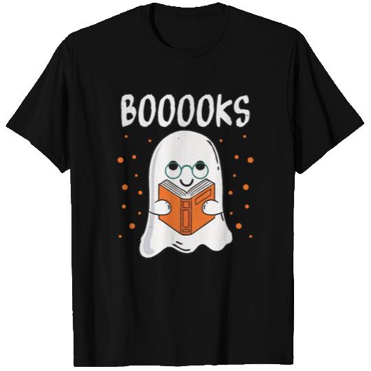Booooks Ghost Funny T Shirts