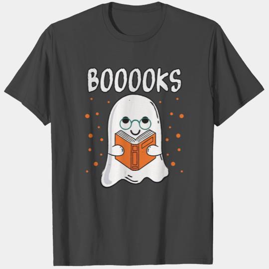 Booooks Ghost Funny T Shirts