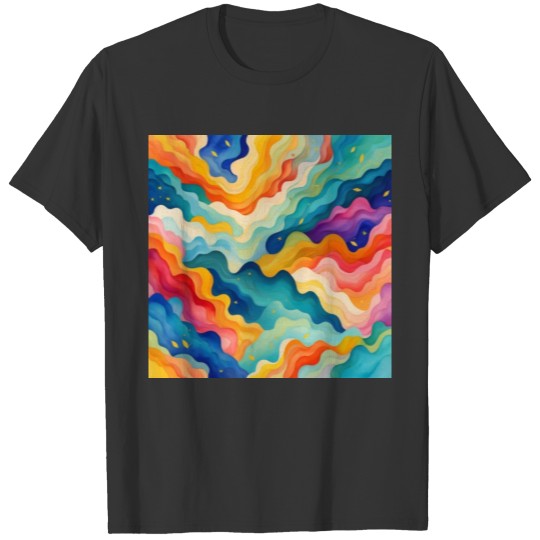 Abstract watercolor patterns 2 T Shirts