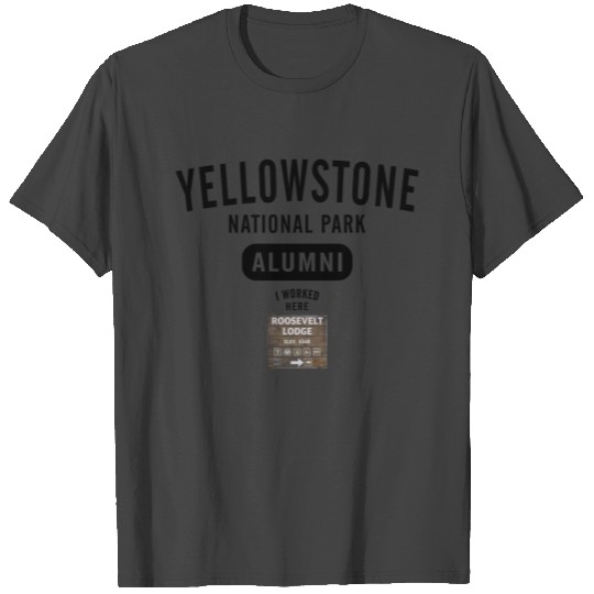 ROOSEVELT LODGE YStone Alumni T Shirts