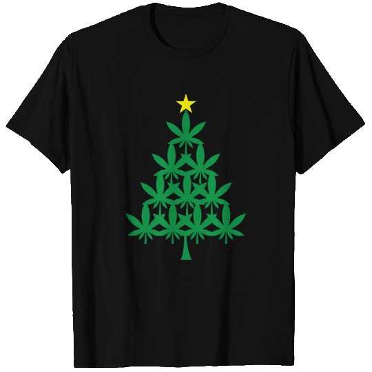 Marijuana Tree Weed Ugly T Shirts
