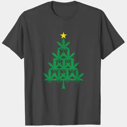 Marijuana Tree Weed Ugly T Shirts