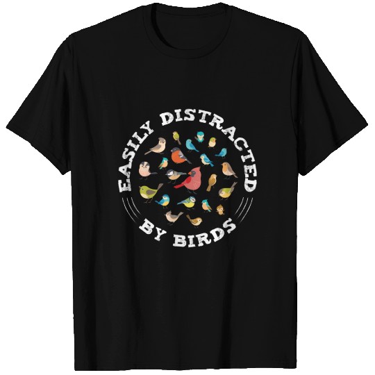 Birdwatching Easily Distracted By Birds Ornitholog T Shirts
