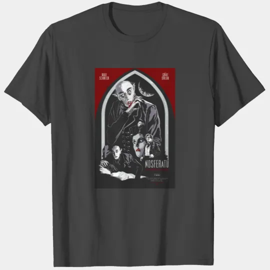 Nosferatu Vampire Halloween Horror Sci Fi Goth Blo T Shirts