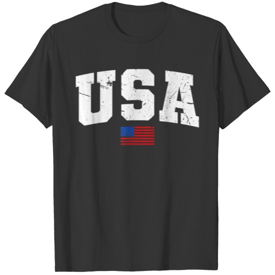 USA Flag Patriotic 4th of July America day T Shirts