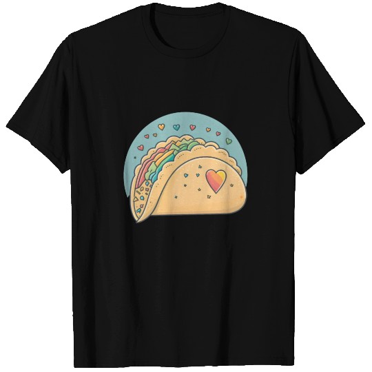Taco-Lover I Love Tacos Heart Spicy Foodie T Shirts