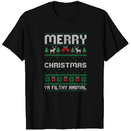 Merry Animal Filthy Ya Ugly Family T Shirts