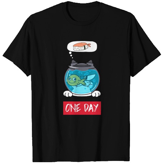One Day Sushi Cat T Shirts
