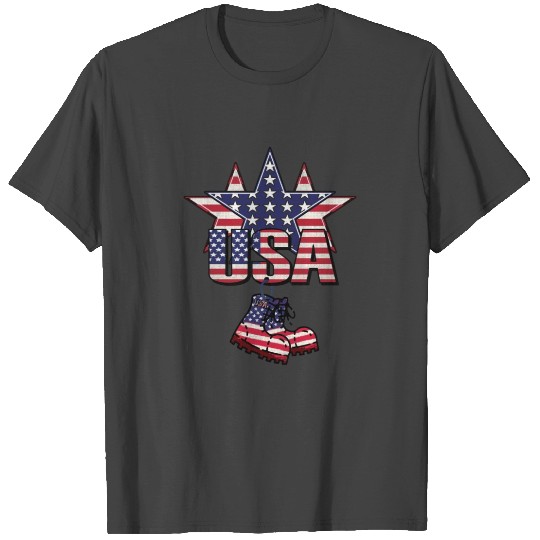 God bless America the land of the free T Shirts