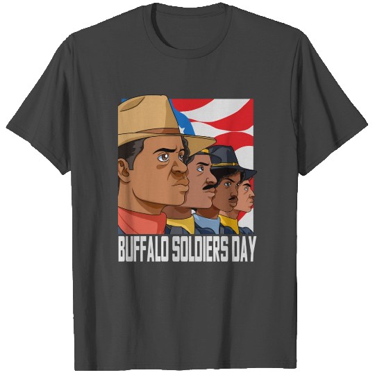 National Buffalo Soldiers Day July 28Th Patriotic T Shirts