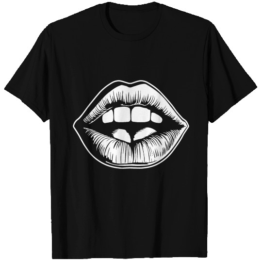 Lips Kissing Mouth Smooch T Shirts