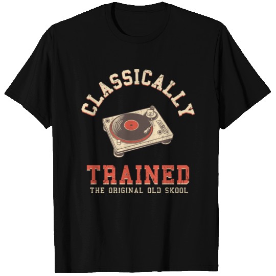 Classically Trained Vinyl Record T Shirts