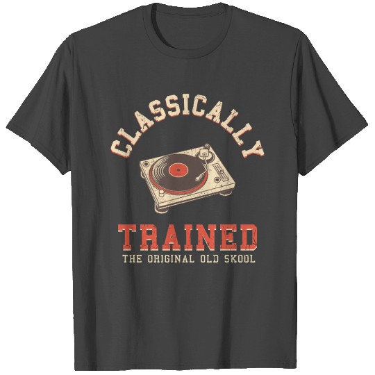 Classically Trained Vinyl Record T Shirts