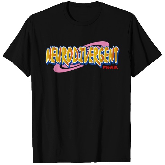 NEURODIVERGENT OTAKU cute T Shirts