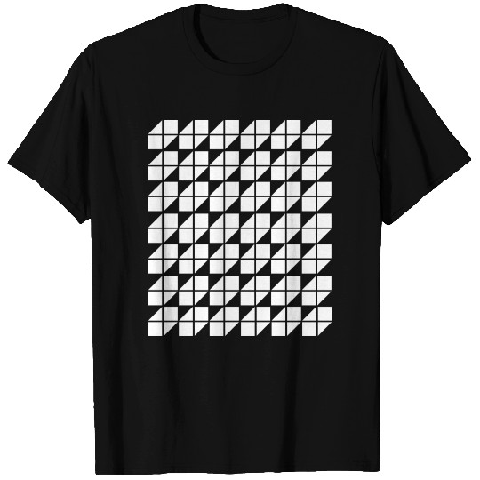 geometric minimal pattern design T Shirts
