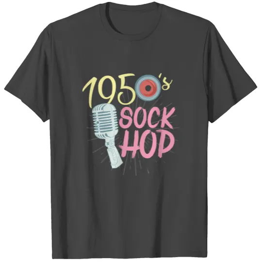 1950S Sock Hop Dance Party T Shirts