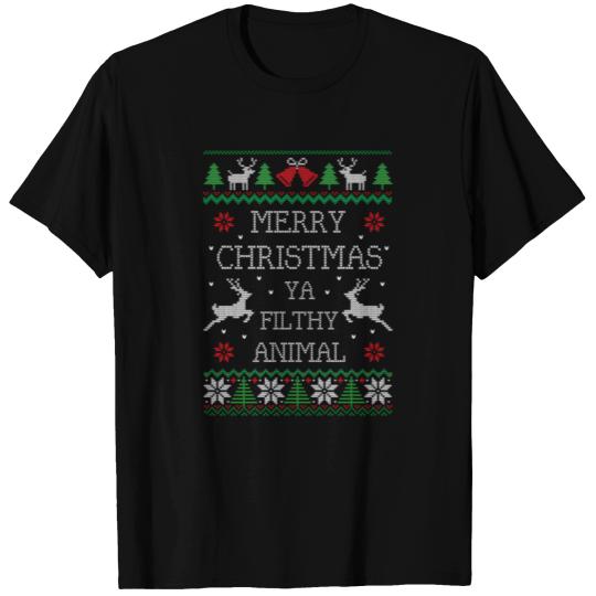 Merry Animal Filthy Ya T Shirts