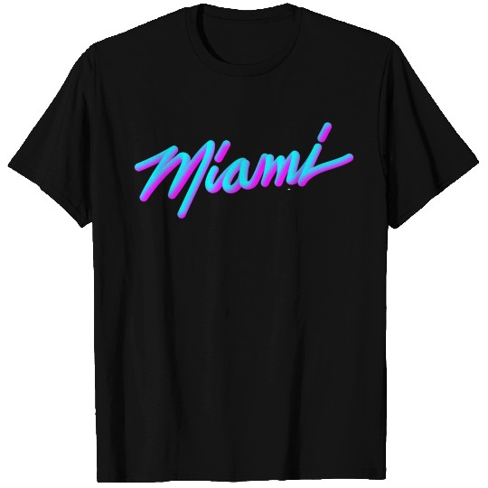 Miami Vaperwave Synthwave 80S Style T Shirts