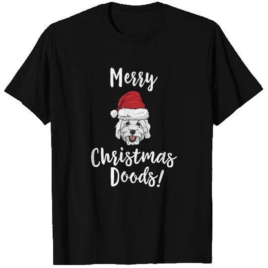 Merry Goldendoodle Doodle Dog T Shirts