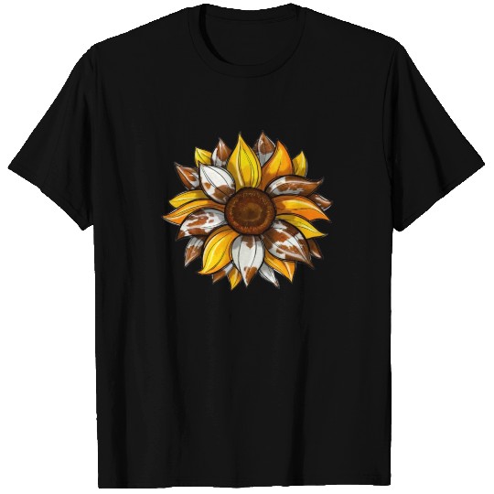 Flower Sunshine Leopard T Shirts