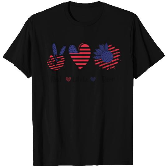 Red white beer T Shirts