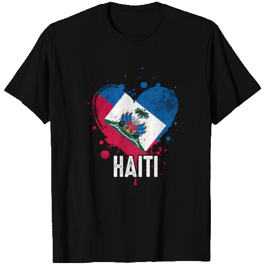 Haitian Vacation Haiti Flag T Shirts