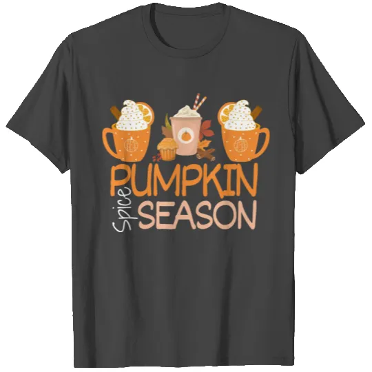 Pumpkin spice season | Pumpkins lover halloween T Shirts