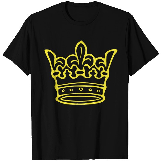 Crown Neon Yellow T Shirts
