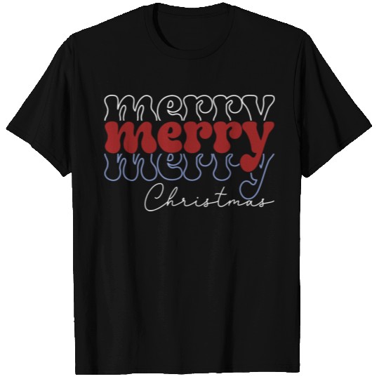 Merry Merry Merry Christmas T Shirts