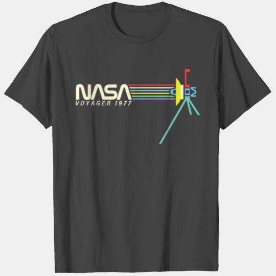 Retro Nasa Voyager Spacecraft Space Exploration T Shirts