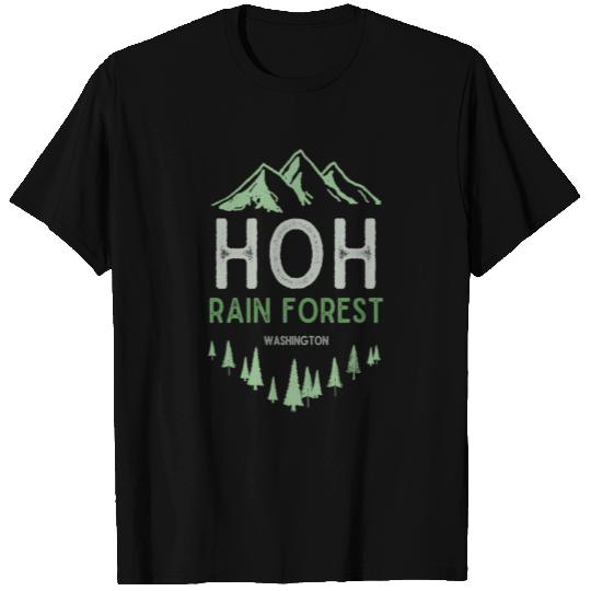 Hoh Rain Forest Washington Olympic National Park T Shirts