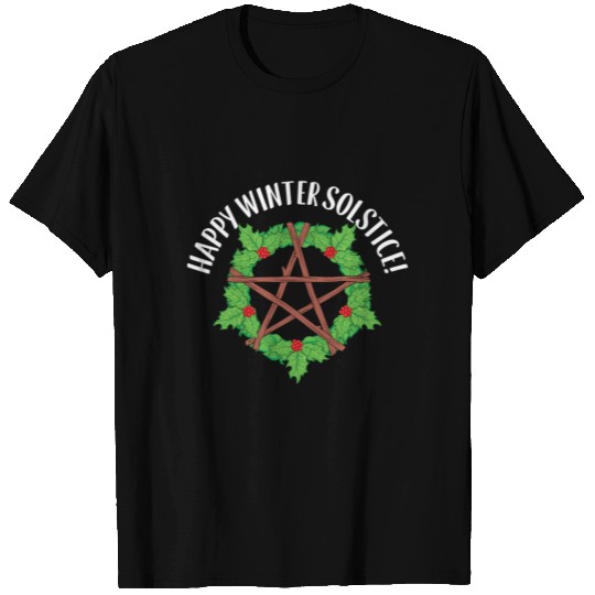 Pagan Yule Celebration Happy Winter Solstice T Shirts
