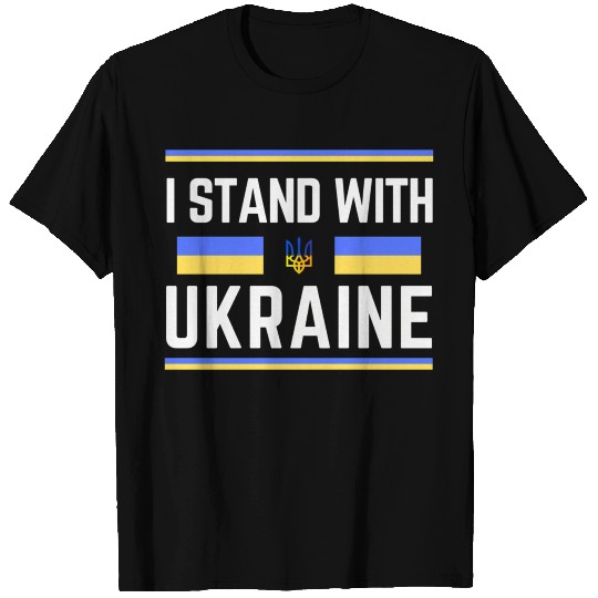 I Stand With Ukraine T Shirts