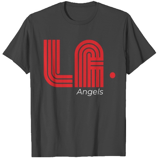 LA. Angels, Retro Style Tees T Shirts