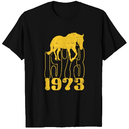 1973 Legendary Horse Race T Shirts