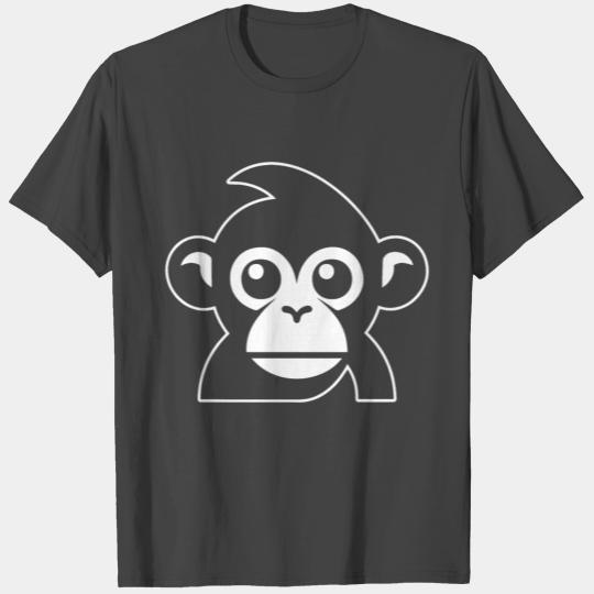 Ape Face Apes Apelike Jungle Primate T Shirts
