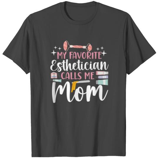 Cute Licensed Esthetician Skincare T Shirts