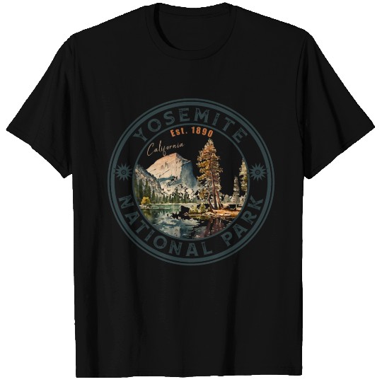 Yosemite National Park Vintage Style Half Dome T Shirts