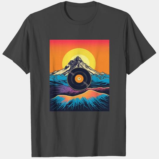 Vinyl Wonderland Psychedelic Art Meets Nature T Shirts