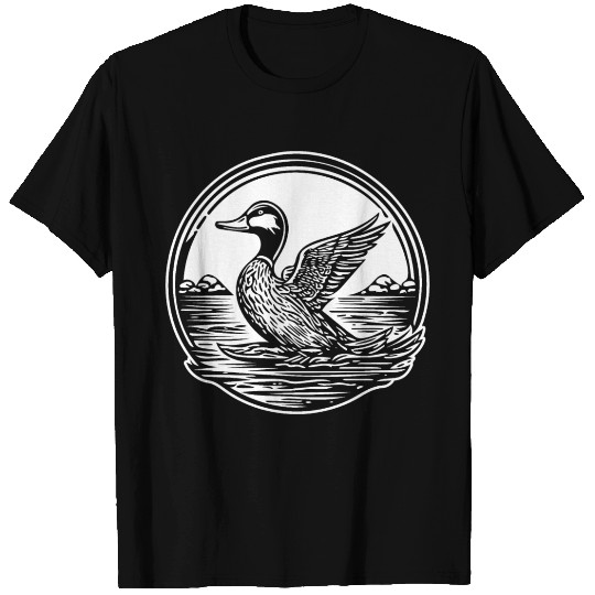 Duck Bird Nature Pond T Shirts